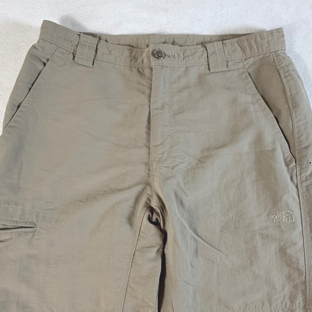 The North Face Hiking Pants Mens 34x31 Cargo Utility Straight Leg Khaki Tan